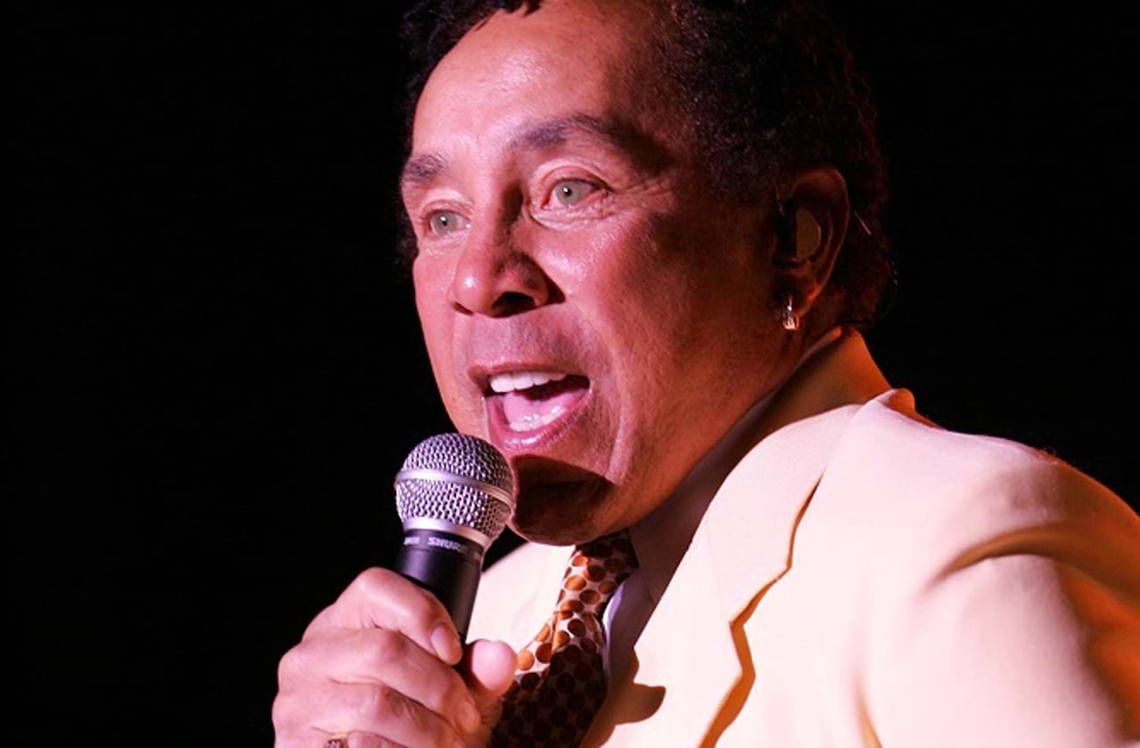 Smokey Robinson playing live